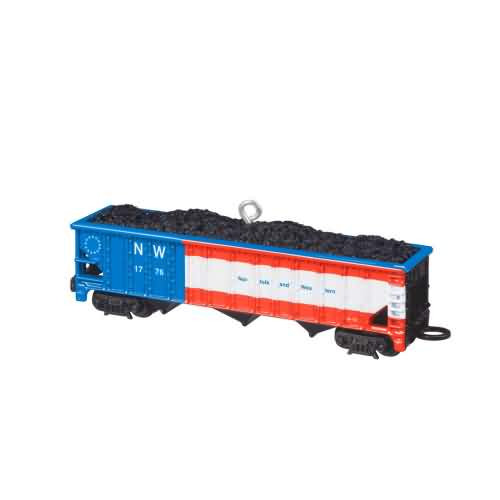 2026 Lionel Norfolk & Western Coal Hopper Hallmark ornament (QXI1243)