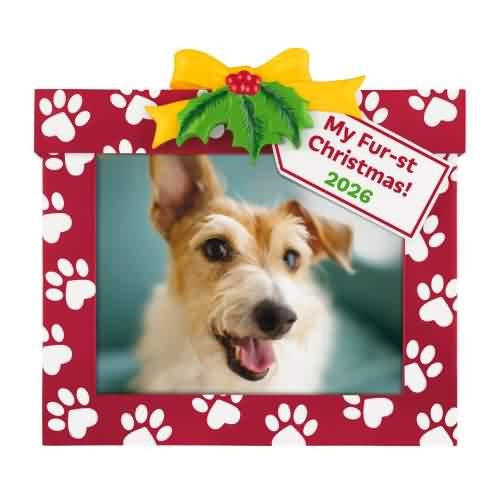 2026 My Fur-st Christmas Hallmark ornament (QGO2703)