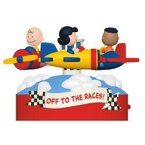 2026 Peanuts - Off to the Races! Hallmark ornament (QXI1753)