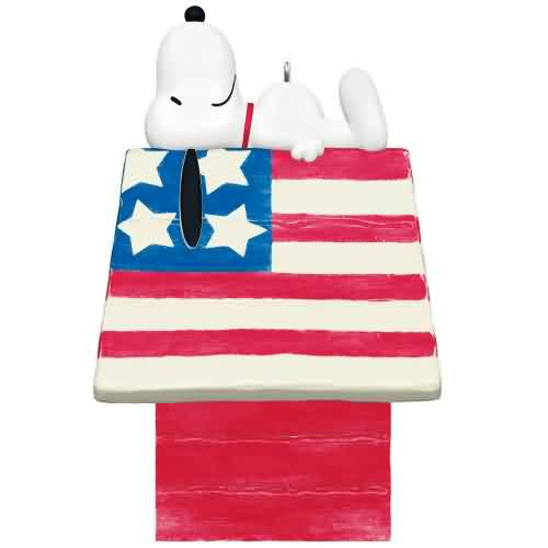 2026 Peanuts - Patriotic Snoopy - Ltd Hallmark ornament (QXE3616)
