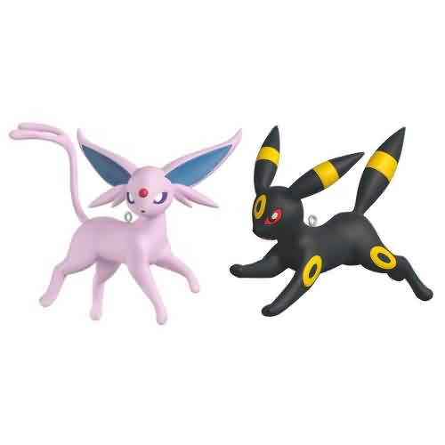 2026 Pokemon - Espeon and Umbreon Hallmark ornament (QXI1113)