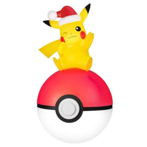 2026 Pokemon - Holiday Pikachu - Tree Topper Hallmark ornament (QFM3386)