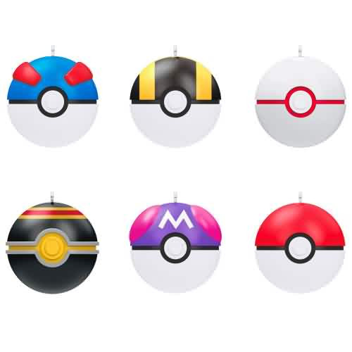 2026 Pokemon - Poke Balls Hallmark ornament (QXI1123)