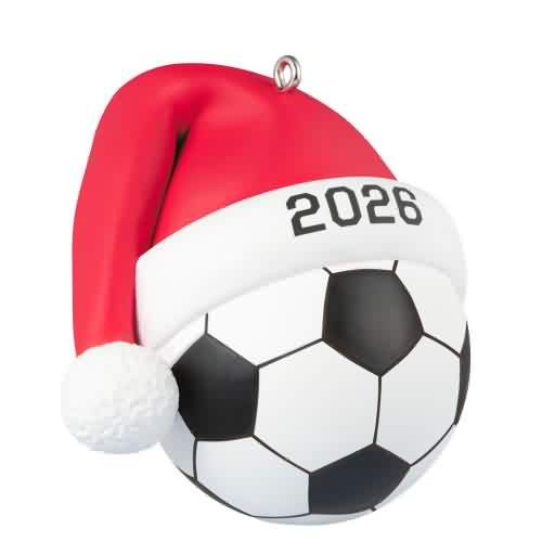 2026 Soccer Star Hallmark ornament (QGO2883)