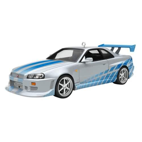 2026 The Car's The Star #6 - 1999 Nissan Skyline GT-R 2 Fast 2 Furious Hallmark ornament (QXR8186)