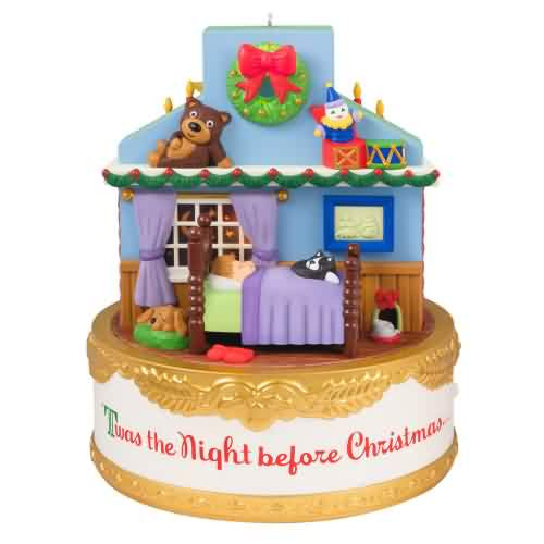2026 The Night Before Christmas Hallmark ornament (QGO2613)