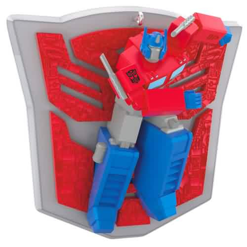 2026 Transformers - Optimus Prime's Power Hallmark ornament (QXI1183)