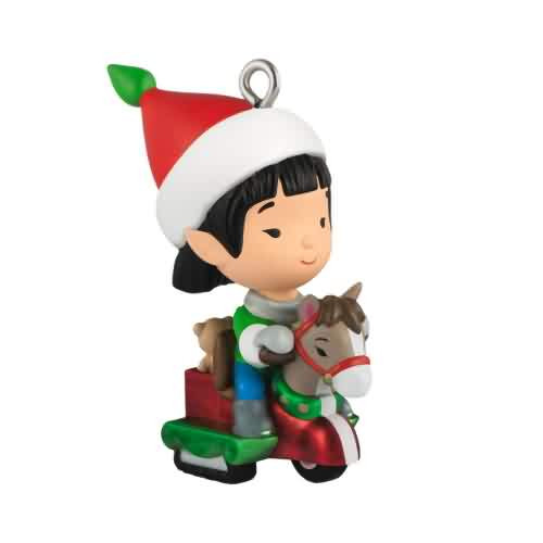 2026 Welcome to Elfville - Tilly Hallmark ornament (QXE3603)