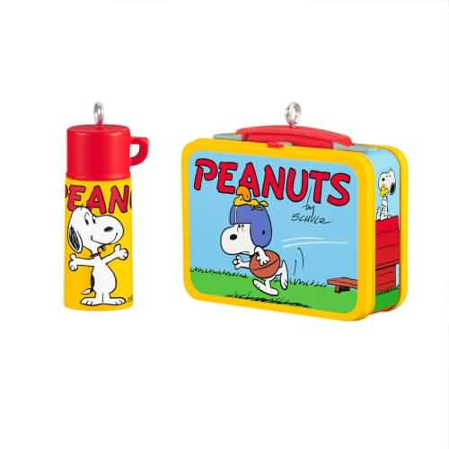 2026 Peanuts - Mini Lunchbox Set  Hallmark ornament (QXM9433)