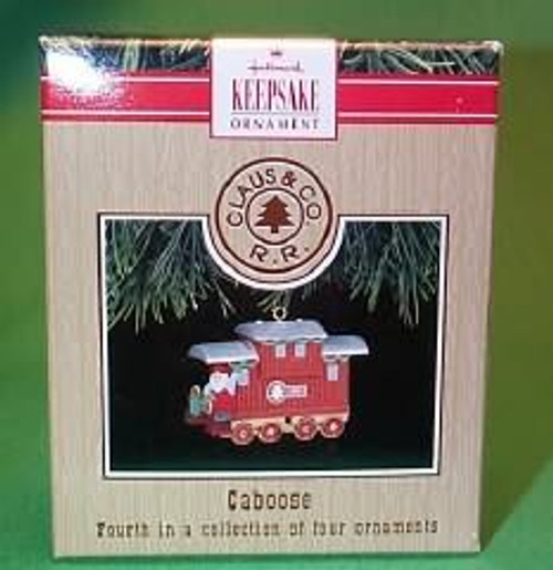 1991 Claus And Co Railroad - Caboose