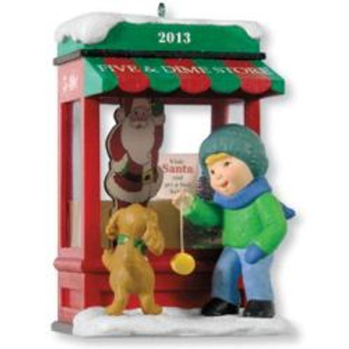 2013 Christmas Windows #11 - Club Hallmark ornament, QXC5056