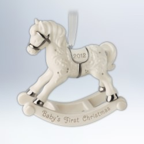 2019 Baby's First Christmas - Rocking Horse Ornament
