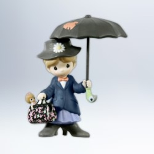 2012 Disney - Precious Moments - Mary Poppins Hallmark ornament, QXD1011