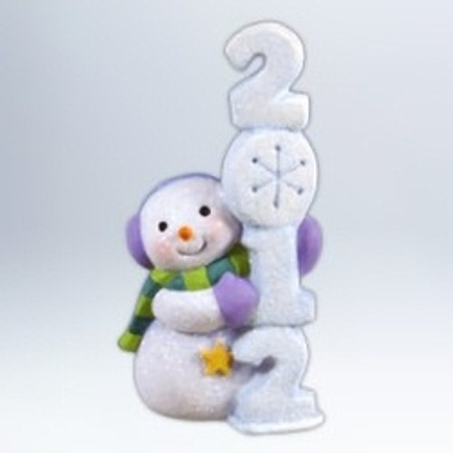 2012 Frosty Fun Decade #3 Hallmark ornament, QX8284