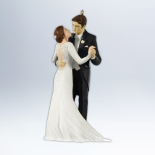 2012 Twilight - Edward and Bellas Wedding Hallmark ornament, QXI2951