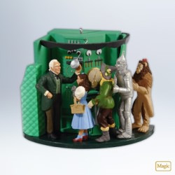 2012 Wizard Of Oz - The Man Behind The Curtain Ornament