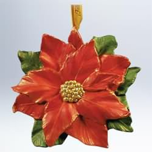 2011 Feliz Navidad - Poinsettia Hallmark ornament, QXG4897