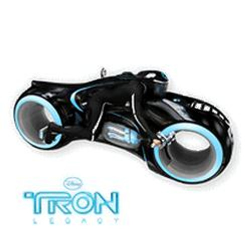 2010 Disney - Light Cycle - Tron Legacy Hallmark ornament, QXD1153