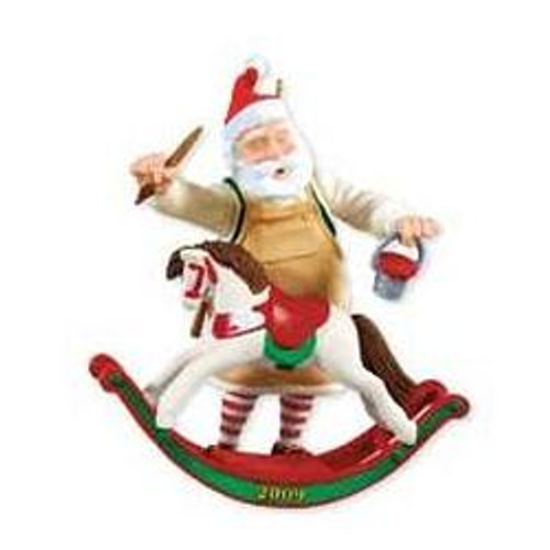 2009 Toymaker Santa Limited Hallmark ornament, QXE3002