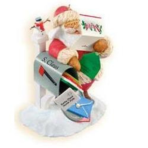 2009 Christmas Cards For Santa - Club Hallmark ornament, QXC9003