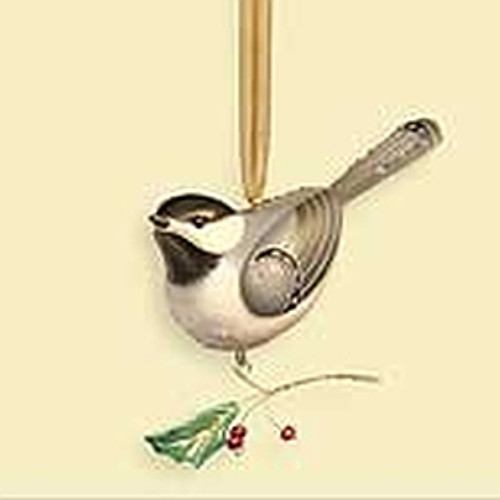 2006 Beauty Of Birds #2 - Black-Capped Chickadee Hallmark ornament, QX2506