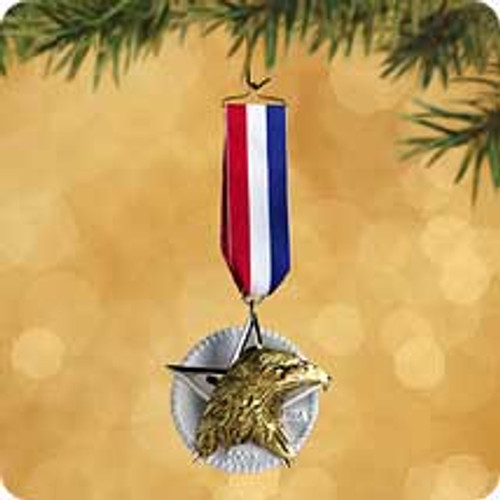 2002 Medal For America Hallmark ornament