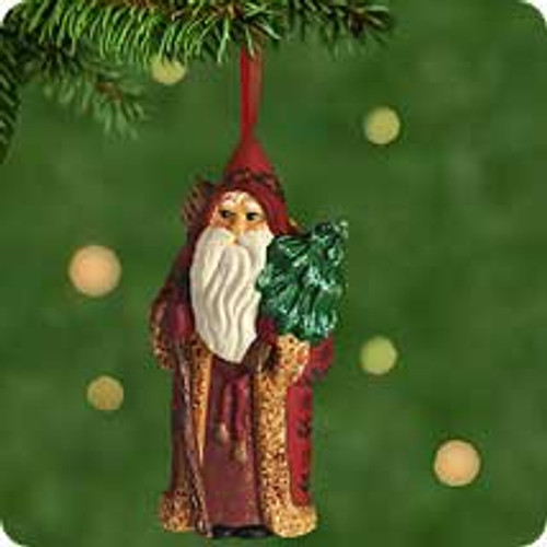 2001 Old World Santa Hallmark ornament, QX8975