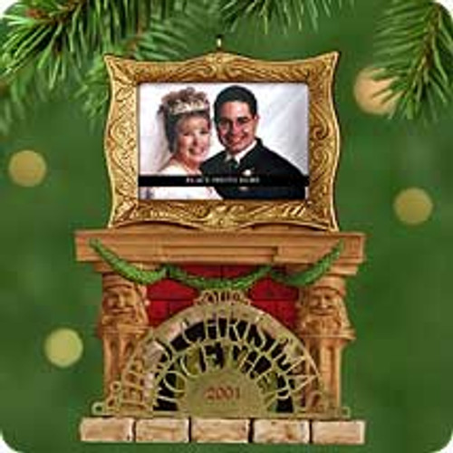 2001 1st Christmas Together - Photo Hallmark ornament