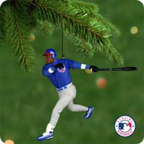 2001 Ballpark #6 - Sammy Sosa Hallmark ornament, QXI6375