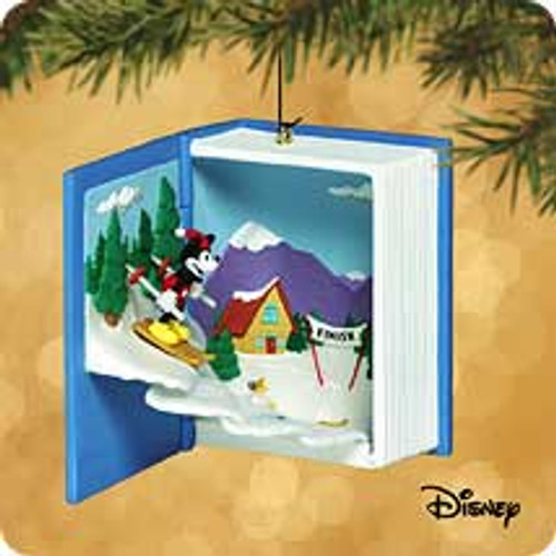 2002 Disney - Ski Challenge Hallmark ornament, QXD4926