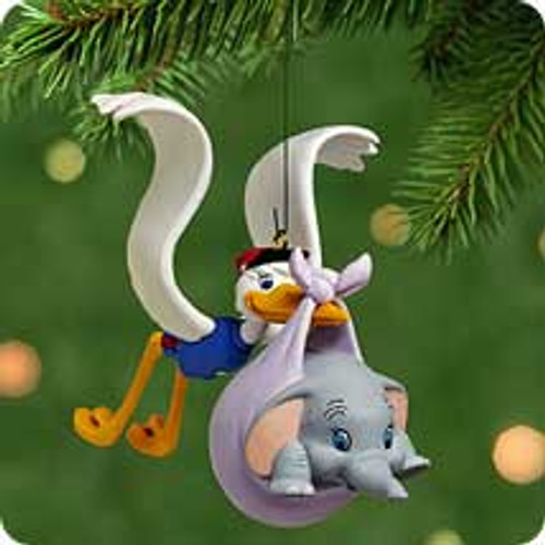 2001 Disney - Hello Dumbo Hallmark ornament