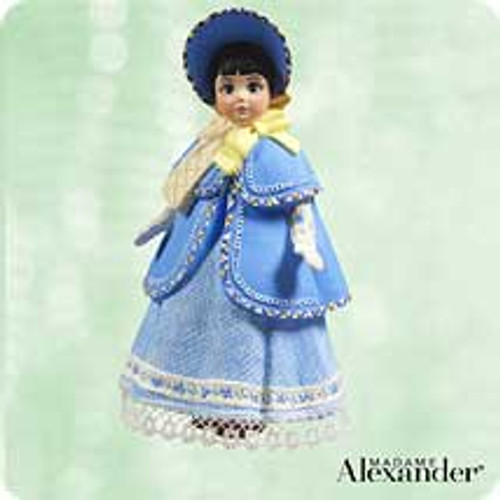 2003 Madame Alexander - Little Women #3 - Beth Hallmark ornament, QX8187