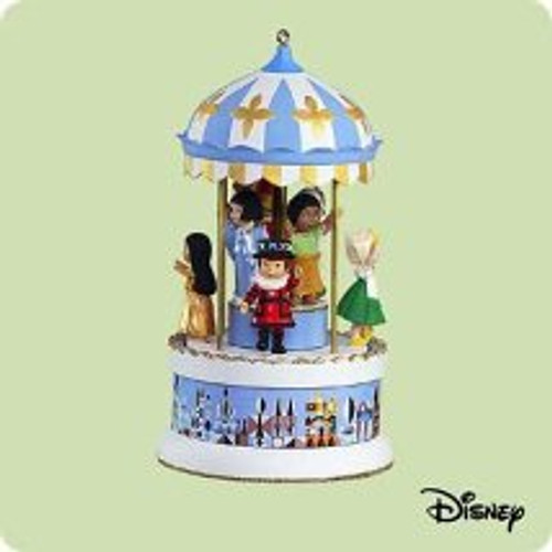 2004 Disney - Its A Small World Hallmark ornament, QXD5021-2