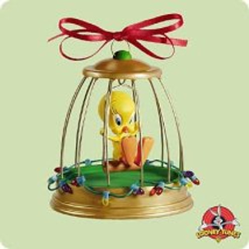 2004 LT - Tweety Deck The Halls - Music Hallmark ornament, QXI4004