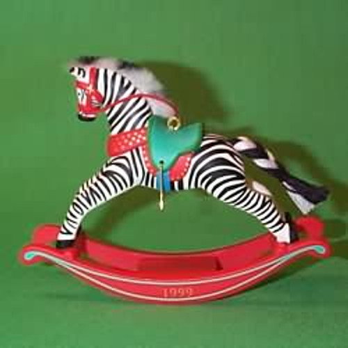 1999 Rocking Horse - Zebra Fantasy