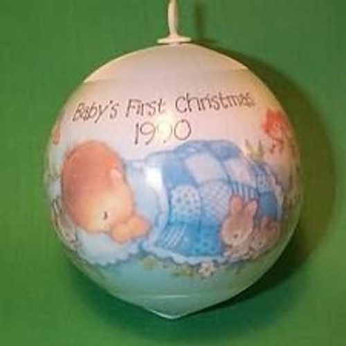 1990 Babys 1st Christmas - Boy