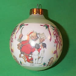 1982 Norman Rockwell Christmas Ornament | The Ornament Shop