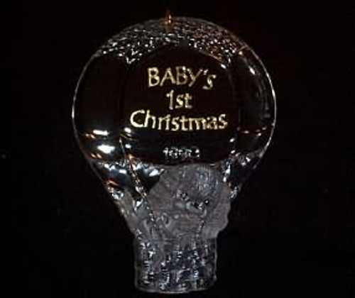 1990 Babys 1st Christmas - Acrylic