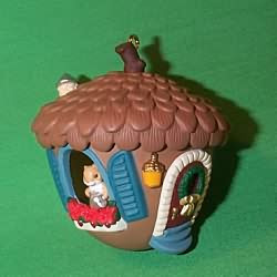 Hallmark Keepsake Ornamento Di Natale 2024 'New Home' - Porcellana Bianca Per Inaugurazione Casa, Regalo Per Nuova Dimora