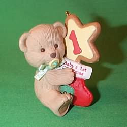 1994 Baby's First Christmas - Girl Christmas Ornament | The