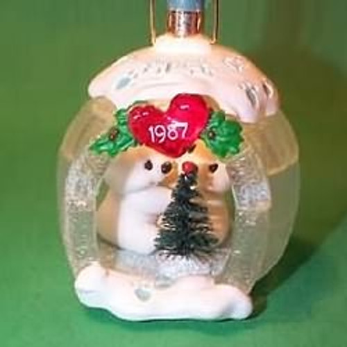 1987 1st Christmas Together - Lighted