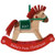 2017 Baby's 1st Christmas - Rocking Horse Hallmark ornament - QGO1235