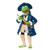 2026 Disney - Kermit as Captain Smollett - Muppet Treasure Island 30th Anniversary Hallmark ornament (QXD6673)