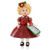 2015 Madame Alexander #20 - Wendy Wishes You a Merry Christmas Hallmark ornament, QX9147