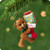 2001 Child's Fifth Christmas - Bear Hallmark ornament, QX8395