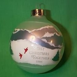 1986 Hallmark Ornaments The Ornament Shop