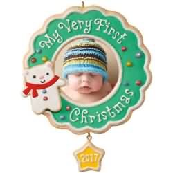  My First Christmas 2017 オーナメント 2017 My Very First Christmas - Photo Ornament - Ornament Shop