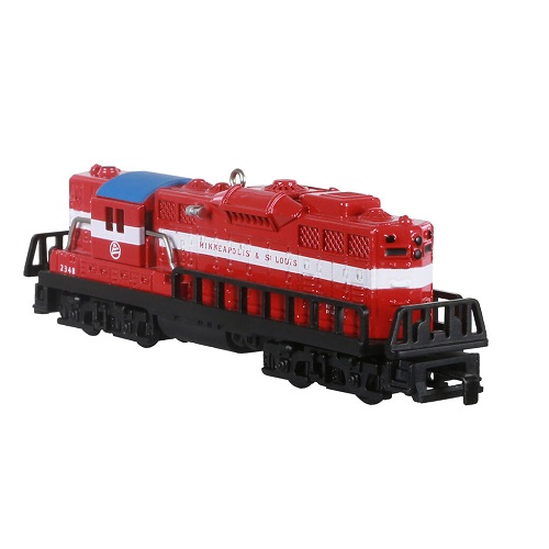 海外切手コレクション　25 Trains 汽車25 2020 Lionel #25 - 2348 Minneapolis & St Louis GP-9 Diesel Hallmark