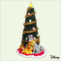 2005 Disney - Lady and The Tramp Hallmark Ornament | The Ornament Shop