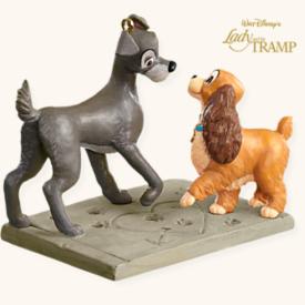 2008 Disney - Signs Of Affection - Lady And The Tramp Hallmark